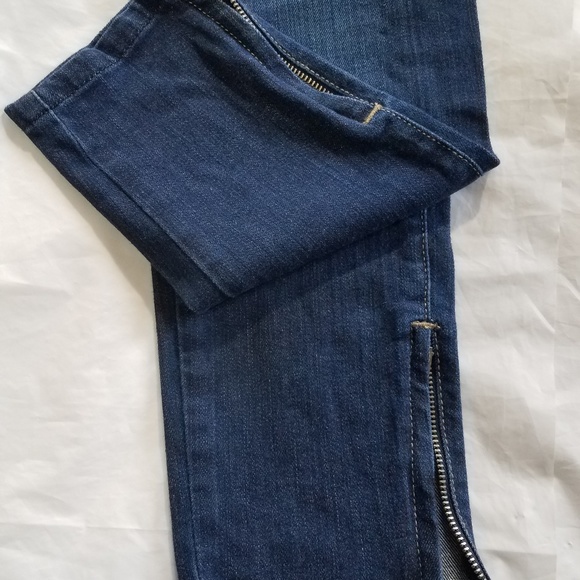 T7 guess Jean's 28 skinny zip up bottoms - Picture 3 of 8